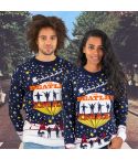 THE BEATLES - HELP UGLY CHRISTMAS SWEATER XL