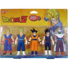 DRAGON BALL - 4" SOFT FIGURE FIGURE 5 PACK