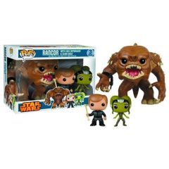 Star Wars - Rancor 6" w/ Luke 3pk Pop! Vinyl Figure