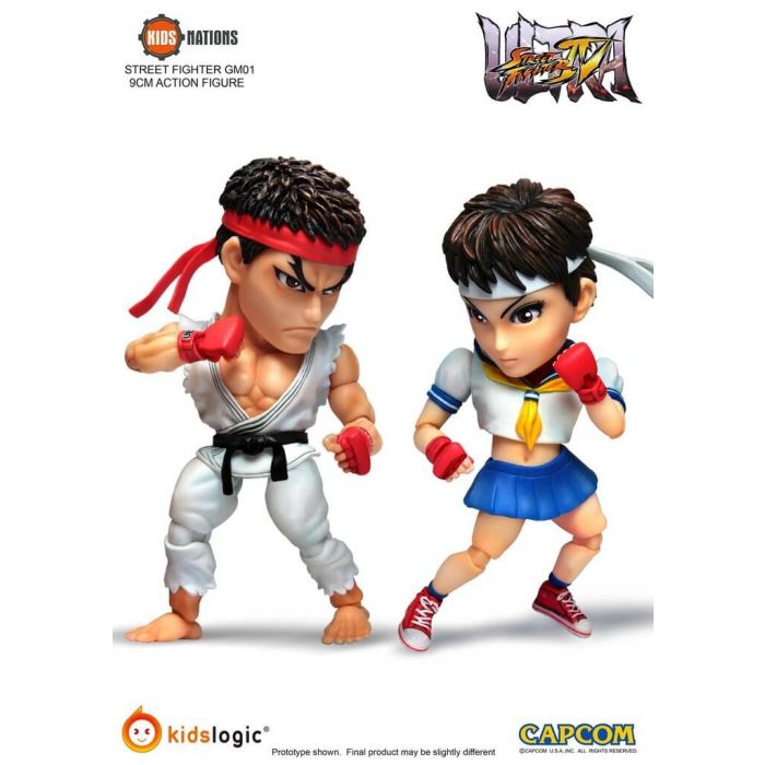 Kids Logic Street Fighter IV Akuma Gouki Action Nations 1/6 Action figure  NEW