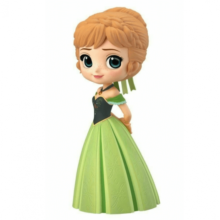 Q Posket Disney Characters Anna Coronation Style B Pastel Color Ver